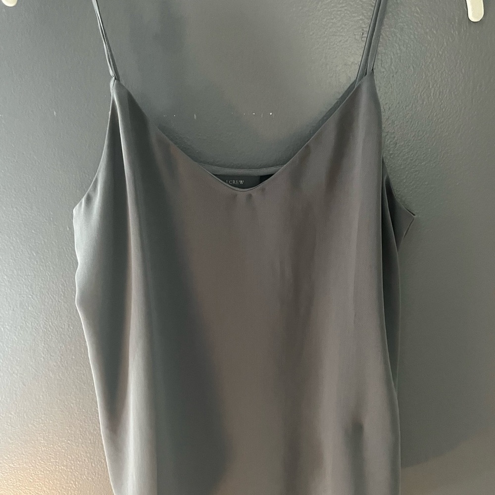 J. Crew Charcoal Camisole Top